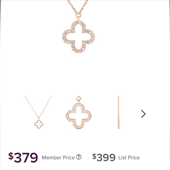 michael hill Jewelry Michael Hill 4 Leaf Clover Pendant With